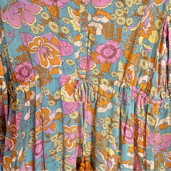 Katwalk Boutique Boho Floral Mini Dress - Picture 6 of 11